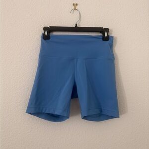 Lululemon Women’s High-Rise Biker Shorts - Blue